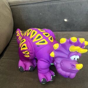 1999 Fisher Price Dino Roars Triceratops